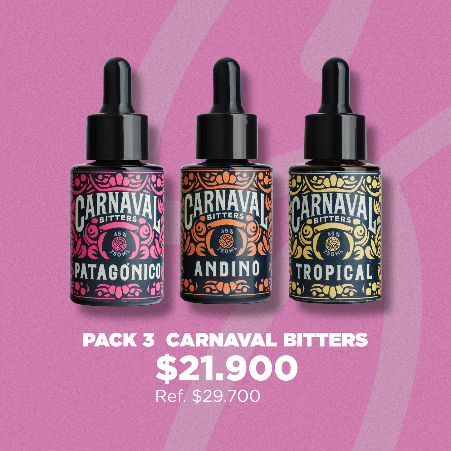 Promo Pack 3 Carnaval Bitters