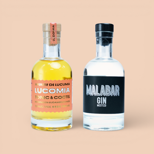 Pack Degustación 200 ml – Lucomía Aperitiff + Gin Malabar
