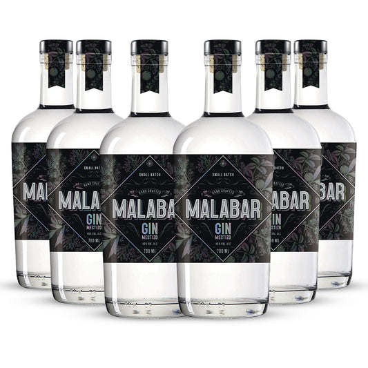 6 Botellas Gin Malabar
