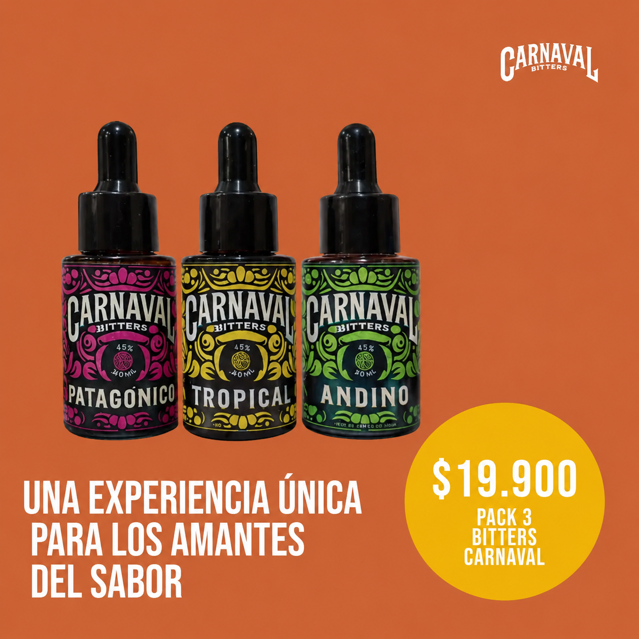 Promo Pack 3 Carnaval Bitters