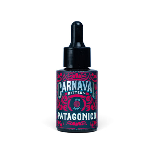 Carnaval Bitters Patagónico 30 ml: bíter aromático frutal con botánicos patagónicos