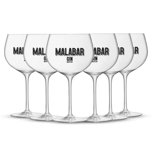 6 Copas Globo Gin Malabar